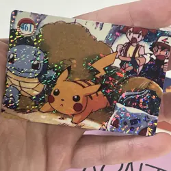 Pokemon Pocket Monsters Vending Prism Holo Foil Rare Card LOT Pikachu Dragonite - Image 2