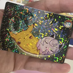 Pokemon Pocket Monsters Vending Prism Holo Foil Rare Card LOT Pikachu Dragonite - Image 5