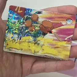 Pokemon Pocket Monsters Vending Prism Holo Foil Rare Card LOT Pikachu Ash Misty - Image 2