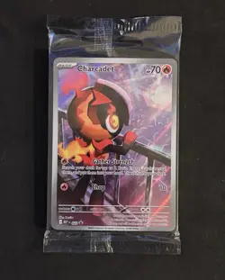 Pokemon Black Star Promo - Charcadet 022 IR - Phantasmal Flames - Sealed Mint - Image 1