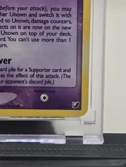 Unown C/28 Holo Ex Unseen Forces 2005 Pokemon Card - Image 5