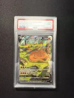 POKEMON CHARIZARD V SWSH PROMO HOLO SWSH260 PSA 9 ENGLISH - Image 1