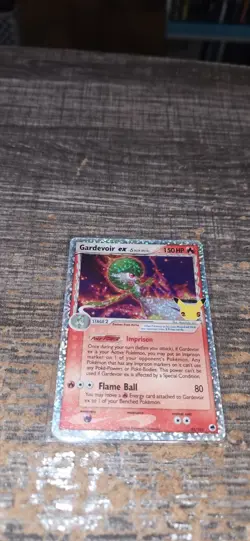 Pokemon 25th Anniversary Celebrations Gardevoir Ex Holo Card - Image 2