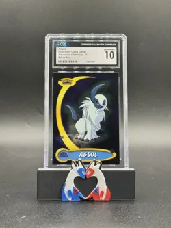 Absol Pokemon Topps Advanced Challenge 2004 Silver Foil CGC 10 Gem Mint - Image 1