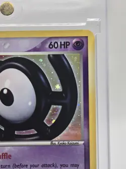 Pokemon TCG Unown U Unseen Forces U/28 Holo Foil Rare Swirl Card - Image 4