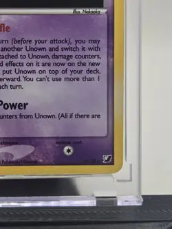 Unown (N) N/28 Holo - Rare - Pokemon EX Unseen Forces - LP - Image 5