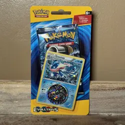 Pokemon TCG XY Evolutions 1 Booster Pack Greninja Promo Coin Sealed Blister - Image 1