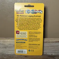 Pokemon TCG XY Evolutions 1 Booster Pack Greninja Promo Coin Sealed Blister - Image 2