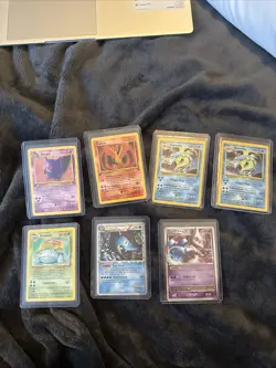 Pokemon TCG Vintage Trading Card Lot Gengar 1st Edition Base Set WOTC - Image 1