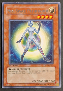 Yugioh TCG Card - 1x Neo Space Pathfinder - TAEV-EN032 - LP - 1st Edition 2007 - Image 1