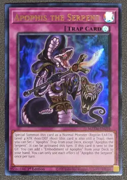 Apophis the Serpent MZTM-EN010 Ultra Rare 1ST ED NM Yugioh - Image 1
