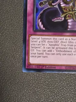 Apophis the Serpent MZTM-EN010 Ultra Rare 1ST ED NM Yugioh - Image 3