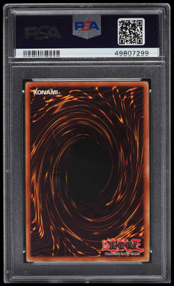 2002 Yu-Gi-Oh Collector's Tins BLUE-EYES WHITE DRAGON BPT-003 Secret Rare PSA 9 - Image 2