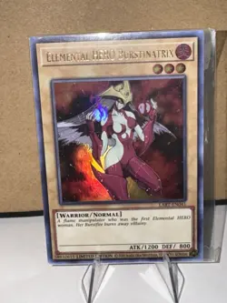Yugioh Elemental Hero Burstinatrix LART-EN041 Ultra Rare - Sealed Promo - Image 1