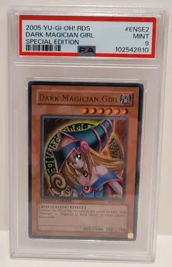 Yu-Gi-Oh! Dark Magician Girl Special Edition Ultra Rare RDS-ENSE2 PSA 9 - Image 1