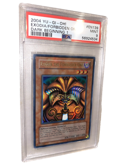 2004 Yu-Gi-Oh! Exodia The Forbidden One Dark Beginning 1 DB1 Ultra Rare PSA 9 - Image 1