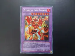 Yugioh - Elemental Hero Inferno PP02-EN010 Secret Rare - Image 1