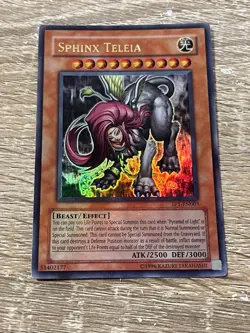 Sphinx Teleia - EP1-EN003 - Ultra Rare - Promo Edition YuGiOh - Image 1