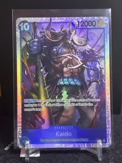 One Piece - Kaido - Super Rare - Holo Foil - OP04 - Kingdoms of Intrigue - Image 1
