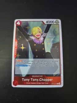 Tony Tony Chopper OP10-011 R Card - English One Piece Royal Blood OP 10 Foil - Image 3