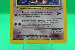 Pokemon Card: Mewtwo 10/130 Holo Rare - Base Set 2 - WOTC 2000 (MP) - Image 4