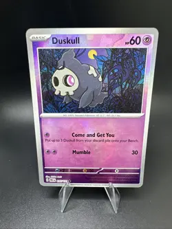 Pokemon- Duskull 035/131- Prismatic Evolutions- (Master Ball Pattern) Holo Card - Image 1