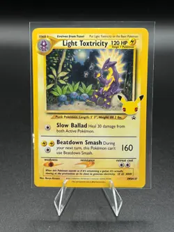 Light Toxtricity SWSH137 SWSH: Sword & Shield Promo Cards Holo Celebrations - Image 1