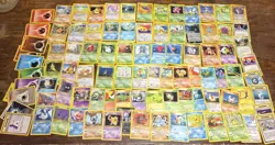 Pokemon TCG Card Lot 1995-2004 Vintage Cards 90+ Card Lot - Image 1