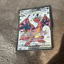 Pokemon TCG Charizard EX Black Star SVP056 Obsidian Flames Holo Promo Card - Image 1