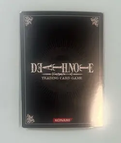 Death Note Trading Card Game Holo L Rare Konami JP DN1-38R 2006 - Image 2