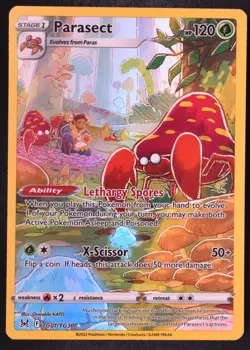 Parasect TG01/TG30 - Pokemon Lost Origin Rare Card - Image 1