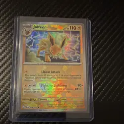 Pokemon Jolteon Holo Rare Master Ball Card 029/131 Sv 110 HP 90+ Attack - Image 1