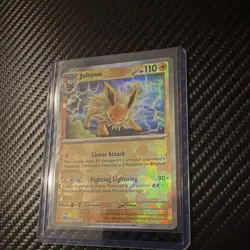 Pokemon Jolteon Holo Rare Master Ball Card 029/131 Sv 110 HP 90+ Attack - Image 2