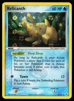 Relicanth 24/101 Rare Reverse Holo Hidden Legends Pokemon Card - Image 1