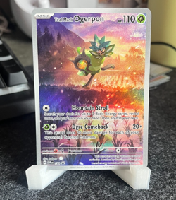 Teal Mask Ogerpon 123 Sv: Scarlet & Violet Promo Cards Holo - Image 1