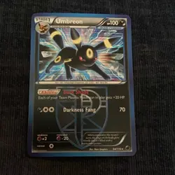 Pokemon TCG Umbreon 64/116 Plasma Freeze Holo Rare Card - Image 1