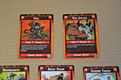 Rage CCG War Of The Amazon Group of 5 Combat cards - Image 2