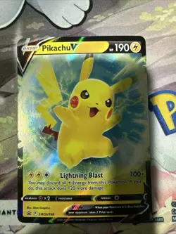 Pokemon Card - Pikachu V SWSH198 Promo - Image 1