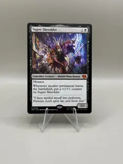 Super Shredder – TMNT Universes Beyond MTG Rare | Non-Foil | Near Mintp - Image 1