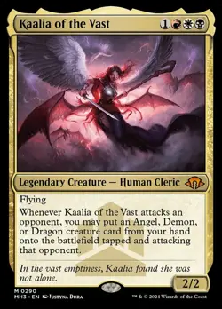 x1 Kaalia of the Vast (0290) - Foil M MTG Modern Horizons 3 M/NM, English - Image 1