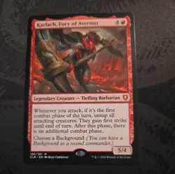 MTG Baldur's Gate- Karlach, Fury of Avernus 186 Regular - Image 1