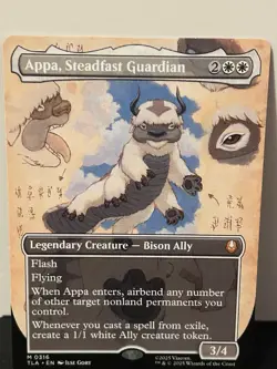 Appa, Steadfast Guardian (Borderless) - Avatar 0316 MTG - Image 1