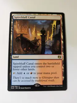 MTG Spirebluff Canal Kaladesh 249/264 Regular Rare - Image 1