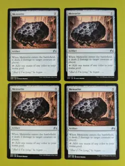 Meteorite x4 Magic Origins 4x Playset Magic the Gathering MTG - Image 1