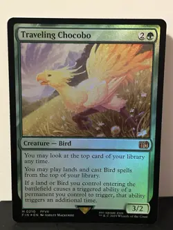 Traveling Chocobo (Foil) - Final Fantasy 0210 MTG - Image 1
