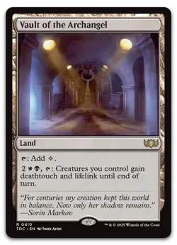 Vault of the Archangel #410 (NM) Tarkir Dragonstorm TDC Magic MTG - Image 1