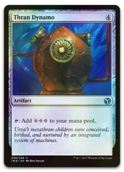 Thran Dynamo #230 (Foil) (LP) Iconic Masters IMA Magic MTG - Image 1