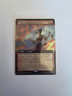 MTG Overwhelming Victory 196 Extended Avatar The Last Airbender Foil - Image 1