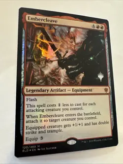 Embercleave NM 120 / 269 Throne of Eldraine Promos MTG English Regular - Image 2
