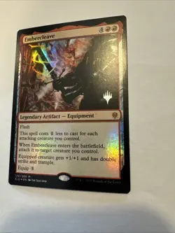 Embercleave NM 120 / 269 Throne of Eldraine Promos MTG English Regular - Image 3